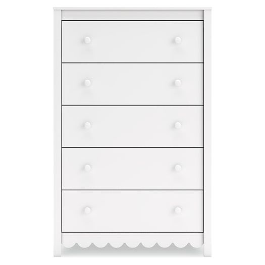 Signature Design by Ashley® Hallityn Five Drawer Chest at   Contempo Furniture  Contempo Furniture Hallityn Five Drawer Chest Signature Design by Ashley®.