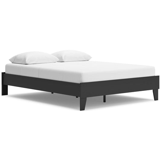 Signature Design by Ashley® Socalle  Platform Bed at   Contempo Furniture  Contempo Furniture Socalle  Platform Bed Signature Design by Ashley®.