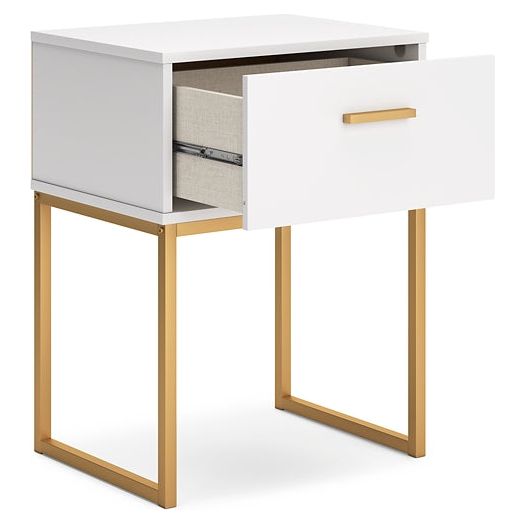 Signature Design by Ashley® Socalle One Drawer Night Stand at   Contempo Furniture  Contempo Furniture Socalle One Drawer Night Stand Signature Design by Ashley®.