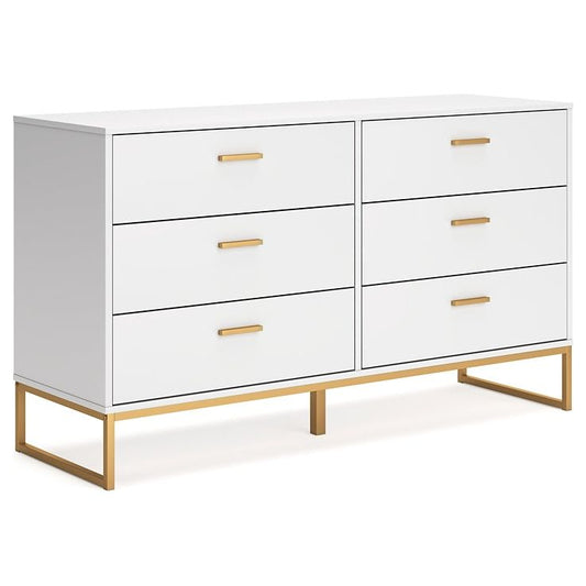 Signature Design by Ashley® Socalle Six Drawer Dresser at   Contempo Furniture  Contempo Furniture Socalle Six Drawer Dresser Signature Design by Ashley®.