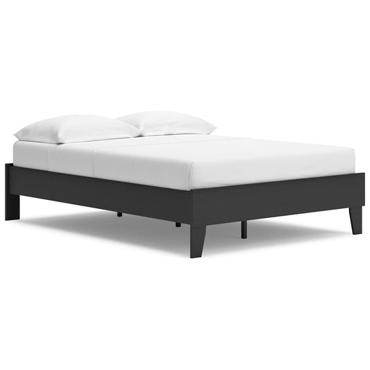 Signature Design by Ashley® Socalle  Platform Bed at   Contempo Furniture  Contempo Furniture Socalle  Platform Bed Signature Design by Ashley®.