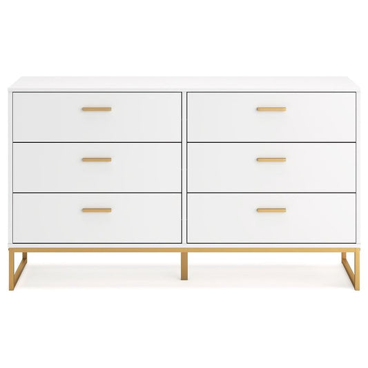 Signature Design by Ashley® Socalle Six Drawer Dresser at   Contempo Furniture  Contempo Furniture Socalle Six Drawer Dresser Signature Design by Ashley®.