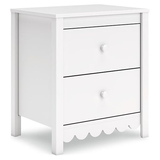 Signature Design by Ashley® Hallityn Two Drawer Night Stand at   Contempo Furniture  Contempo Furniture Hallityn Two Drawer Night Stand Signature Design by Ashley®.