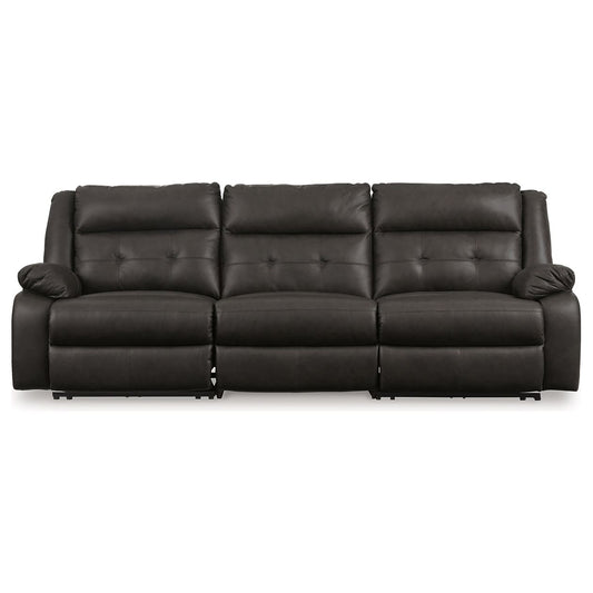 Signature Design by Ashley® Mackie Pike 3-Piece Power Reclining Sectional Sofa at   Contempo Furniture  Contempo Furniture Mackie Pike 3-Piece Power Reclining Sectional Sofa Signature Design by Ashley®.