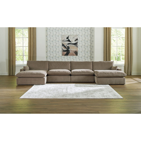 Signature Design by Ashley® Sophie 4-Piece Sectional with Chaise at   Contempo Furniture  Contempo Furniture Sophie 4-Piece Sectional with Chaise Signature Design by Ashley®.