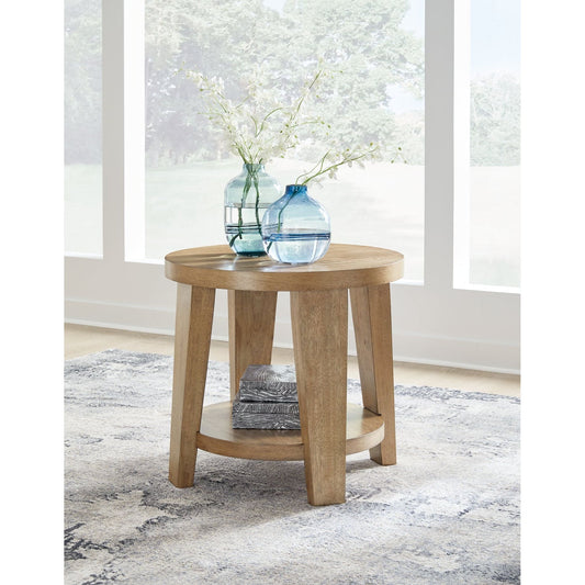 Signature Design by Ashley® Kristiland Round End Table.