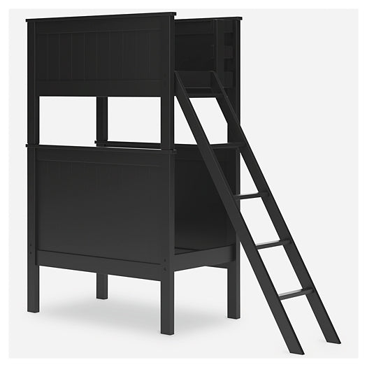 Signature Design by Ashley® Nextonfort  Over Twin Display Bunk Bed - In Store Only at   Contempo Furniture  Contempo Furniture Nextonfort  Over Twin Display Bunk Bed - In Store Only Signature Design by Ashley®.