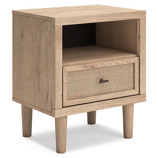 Signature Design by Ashley® Cielden One Drawer Night Stand at   Contempo Furniture  Contempo Furniture Cielden One Drawer Night Stand Signature Design by Ashley®.