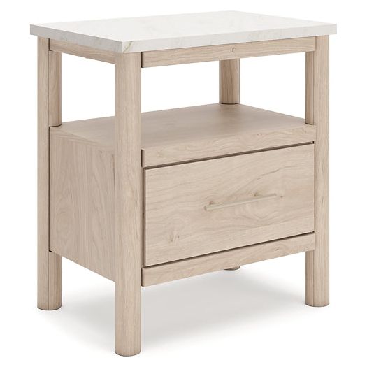 Signature Design by Ashley® Cadmori One Drawer Night Stand at   Contempo Furniture  Contempo Furniture Cadmori One Drawer Night Stand Signature Design by Ashley®.