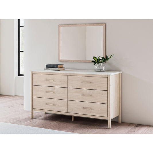 Signature Design by Ashley® Cadmori Dresser and Mirror at   Contempo Furniture  Contempo Furniture Cadmori Dresser and Mirror Signature Design by Ashley®.