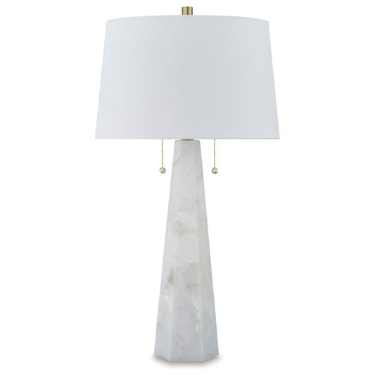 Signature Design by Ashley® Laurellen Alabaster Table Lamp (1/CN).