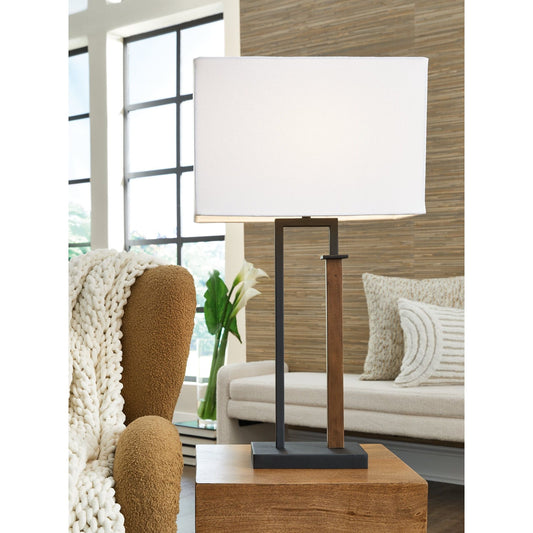 Signature Design by Ashley® Voslen Metal Table Lamp (2/CN).