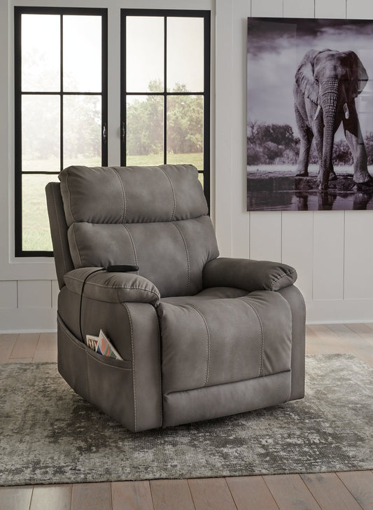 Signature Design by Ashley® Next-Gen Durapella Power Lift Recliner.