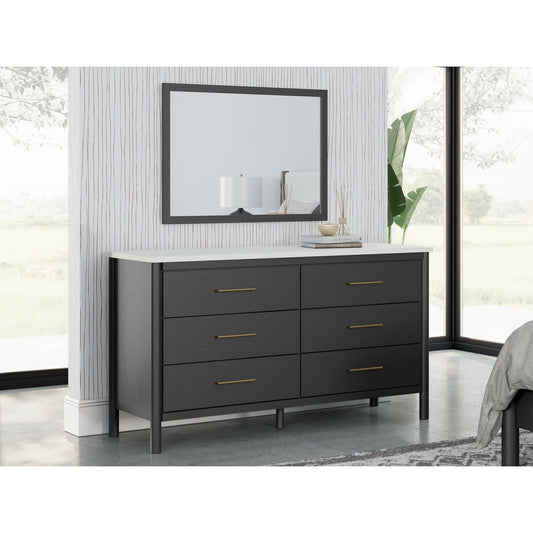 Signature Design by Ashley® Cadmori Dresser and Mirror at   Contempo Furniture  Contempo Furniture Cadmori Dresser and Mirror Signature Design by Ashley®.