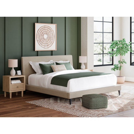 Signature Design by Ashley® Cielden Cal King UPH Bed w/Roll Slats at   Contempo Furniture  Contempo Furniture Cielden Cal King UPH Bed w/Roll Slats Signature Design by Ashley®.