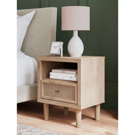 Signature Design by Ashley® Cielden One Drawer Night Stand at   Contempo Furniture  Contempo Furniture Cielden One Drawer Night Stand Signature Design by Ashley®.