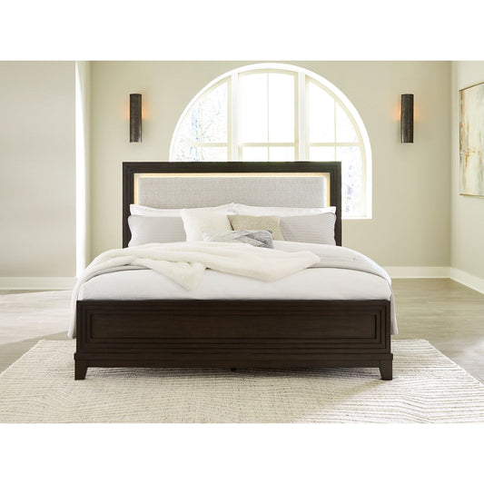 Signature Design by Ashley® Neymorton California King Upholstered Panel Bed at   Contempo Furniture  Contempo Furniture Neymorton California King Upholstered Panel Bed Signature Design by Ashley®.