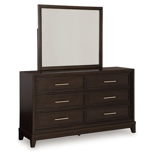 Signature Design by Ashley® Neymorton Dresser and Mirror at   Contempo Furniture  Contempo Furniture Neymorton Dresser and Mirror Signature Design by Ashley®.