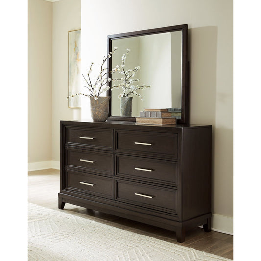 Signature Design by Ashley® Neymorton Dresser and Mirror at   Contempo Furniture  Contempo Furniture Neymorton Dresser and Mirror Signature Design by Ashley®.