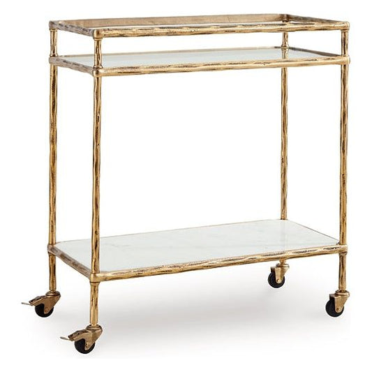 Signature Design by Ashley® Plattfield Bar Cart.