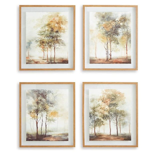 Signature Design by Ashley® Bryneford Wall Art Set (4/CN).