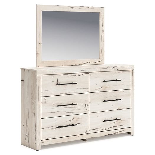 Benchcraft® Lawroy Dresser and Mirror at   Contempo Furniture  Contempo Furniture Lawroy Dresser and Mirror Benchcraft®.