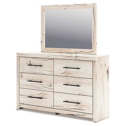 Benchcraft® Lawroy Dresser and Mirror at   Contempo Furniture  Contempo Furniture Lawroy Dresser and Mirror Benchcraft®.