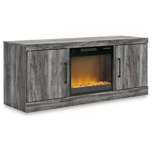 Signature Design by Ashley® Baystorm 64" TV Stand with Electric Fireplace at   Contempo Furniture  Contempo Furniture Baystorm 64" TV Stand with Electric Fireplace Signature Design by Ashley®.