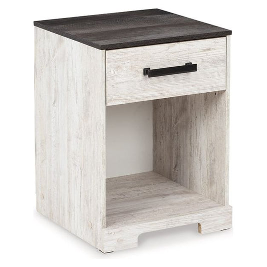 Signature Design by Ashley® Shawburn One Drawer Night Stand.