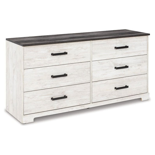 Signature Design by Ashley® Shawburn Six Drawer Dresser.