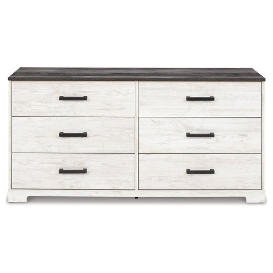 Signature Design by Ashley® Shawburn Six Drawer Dresser.