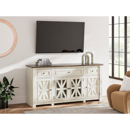 Signature Design by Ashley® Bolanburg Extra Large TV Stand at   Contempo Furniture  Contempo Furniture Bolanburg Extra Large TV Stand Signature Design by Ashley®.