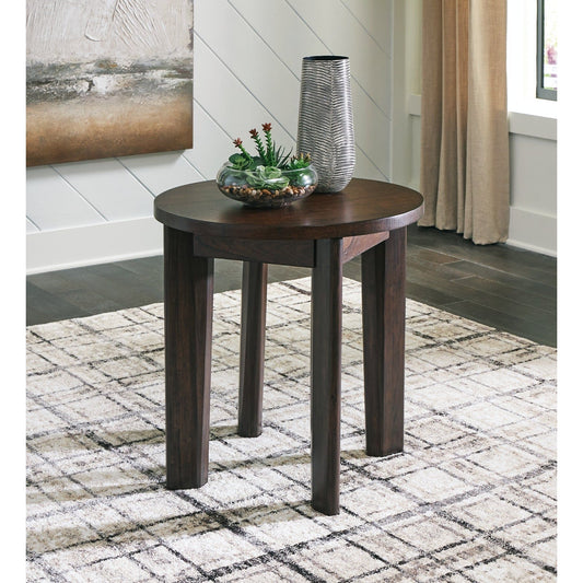 Signature Design by Ashley® Korestone 2 Round End Table.