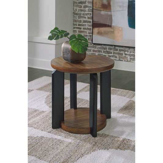 Signature Design by Ashley® Kraeburn Round End Table.