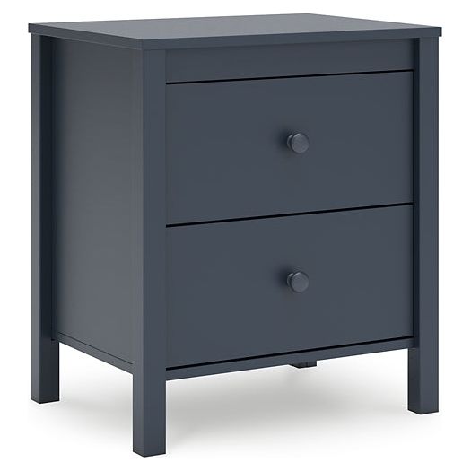 Signature Design by Ashley® Simmenfort Two Drawer Night Stand at   Contempo Furniture  Contempo Furniture Simmenfort Two Drawer Night Stand Signature Design by Ashley®.