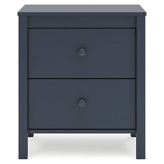 Signature Design by Ashley® Simmenfort Two Drawer Night Stand at   Contempo Furniture  Contempo Furniture Simmenfort Two Drawer Night Stand Signature Design by Ashley®.