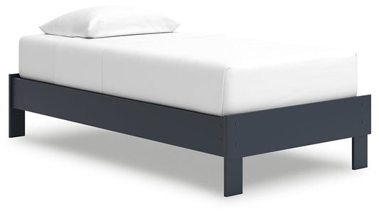 Signature Design by Ashley® Simmenfort  Platform Bed at   Contempo Furniture  Contempo Furniture Simmenfort  Platform Bed Signature Design by Ashley®.