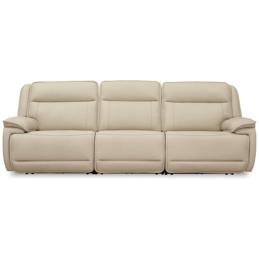 Signature Design by Ashley® Double Deal 3-Piece Power Reclining Sofa Sectional at   Contempo Furniture  Contempo Furniture Double Deal 3-Piece Power Reclining Sofa Sectional Signature Design by Ashley®.