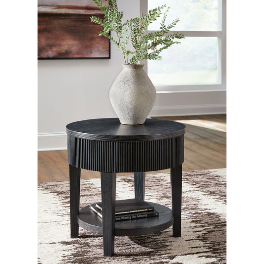 Signature Design by Ashley® Marstream Round End Table.