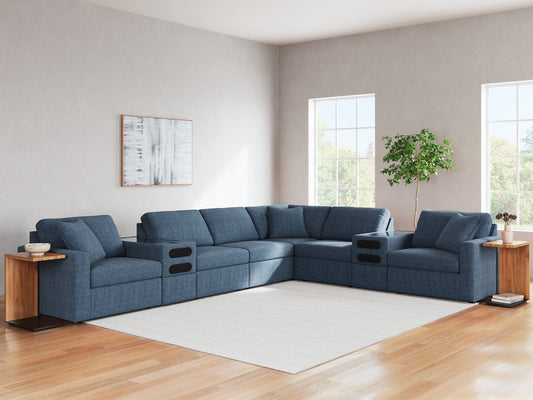 Signature Design by Ashley® Modmax 8-Piece Sectional with Audio Consoles at   Contempo Furniture  Contempo Furniture Modmax 8-Piece Sectional with Audio Consoles Signature Design by Ashley®.