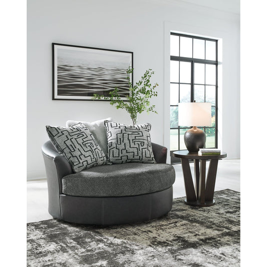 Benchcraft® Brixley Pier Oversized Swivel Accent Chair at   Contempo Furniture  Contempo Furniture Brixley Pier Oversized Swivel Accent Chair Benchcraft®.