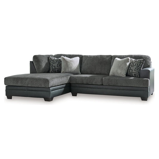 Benchcraft® Brixley Pier 2-Piece Sectional with Chaise at   Contempo Furniture  Contempo Furniture Brixley Pier 2-Piece Sectional with Chaise Benchcraft®.