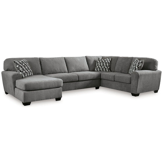 Benchcraft® Birkdale Court 3-Piece Sectional with Chaise at   Contempo Furniture  Contempo Furniture Birkdale Court 3-Piece Sectional with Chaise Benchcraft®.