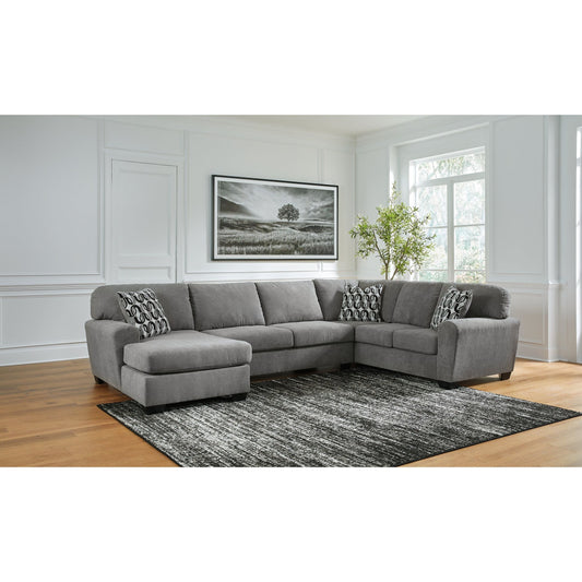 Benchcraft® Birkdale Court 3-Piece Sectional with Chaise at   Contempo Furniture  Contempo Furniture Birkdale Court 3-Piece Sectional with Chaise Benchcraft®.