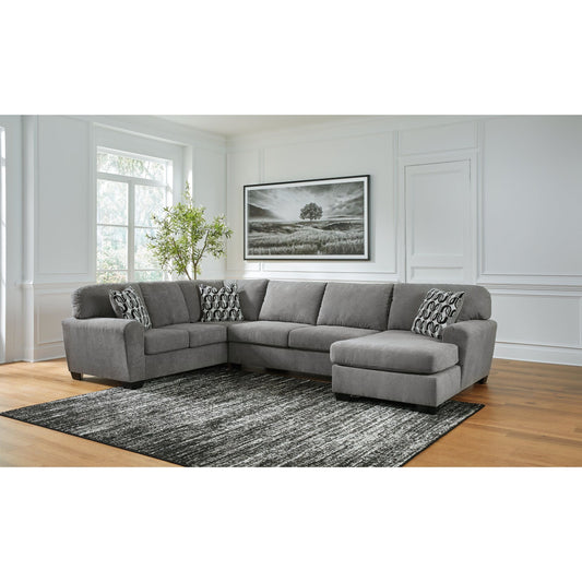 Benchcraft® Birkdale Court 3-Piece Sectional with Chaise at   Contempo Furniture  Contempo Furniture Birkdale Court 3-Piece Sectional with Chaise Benchcraft®.