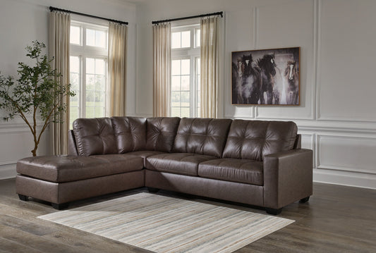 Benchcraft® Barlin Mills 2-Piece Sectional with Chaise at   Contempo Furniture  Contempo Furniture Barlin Mills 2-Piece Sectional with Chaise Benchcraft®.