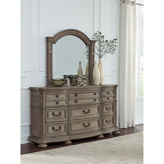 Signature Design by Ashley® Ardenfield Dresser and Mirror at   Contempo Furniture  Contempo Furniture Ardenfield Dresser and Mirror Signature Design by Ashley®.