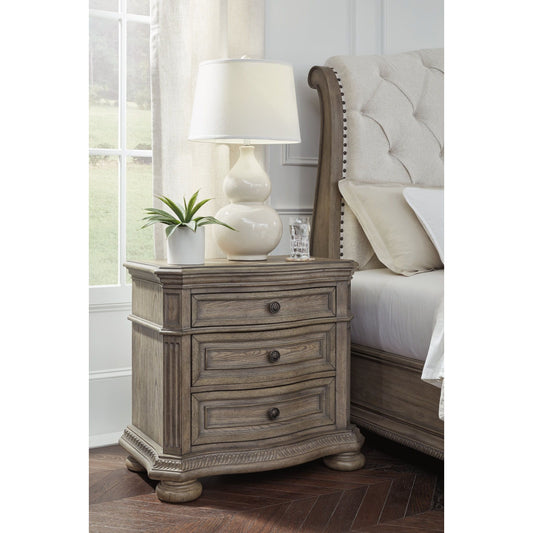 Signature Design by Ashley® Ardenfield Three Drawer Night Stand at   Contempo Furniture  Contempo Furniture Ardenfield Three Drawer Night Stand Signature Design by Ashley®.