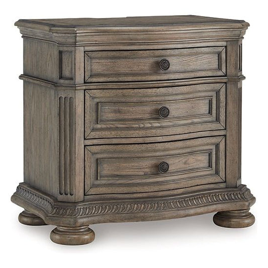 Signature Design by Ashley® Ardenfield Three Drawer Night Stand at   Contempo Furniture  Contempo Furniture Ardenfield Three Drawer Night Stand Signature Design by Ashley®.