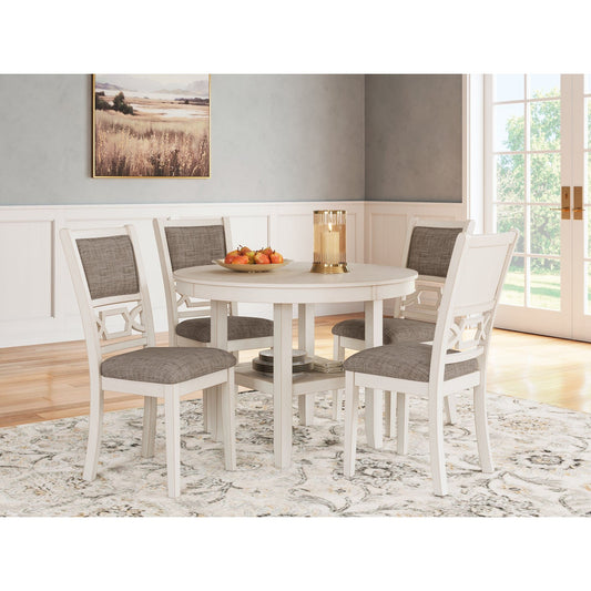 Signature Design by Ashley® Erinberg Dining Room Table Set (5/CN) at   Contempo Furniture  Contempo Furniture Erinberg Dining Room Table Set (5/CN) Signature Design by Ashley®.